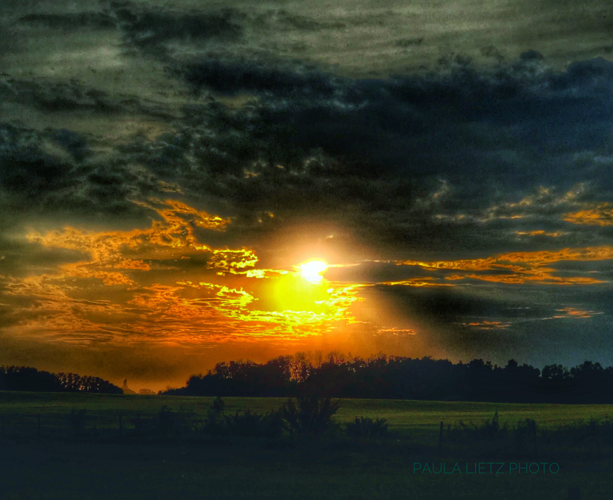 Paula Lietz meadow w sunset BHR 13