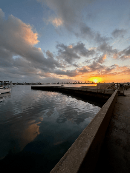 Sunrise on the Bay Donna H